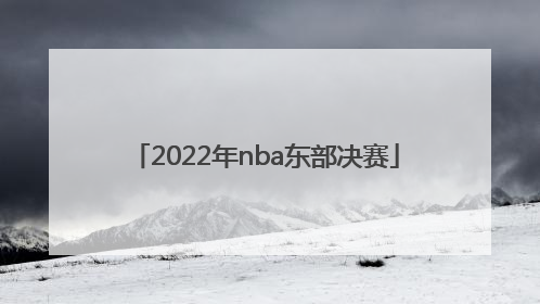 「2022年nba东部决赛」2022年nba东部决赛结果