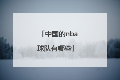 「中国的nba球队有哪些」nba改名的球队有哪些