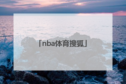 「nba体育搜狐」搜狐NbA